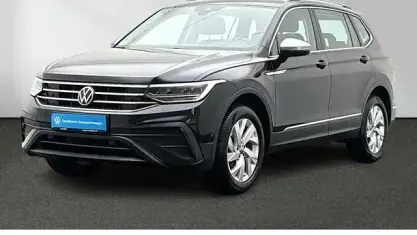 Gebraucht VW Tiguan Allspace Life 150 PS (110 kW) 2022 Schwarz SUV