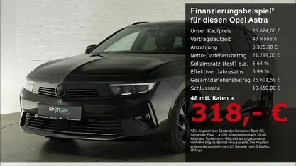 Karbon schwarz Gebraucht 2025 Opel Astra Kombi | 26.624 € (Guter Preis)
