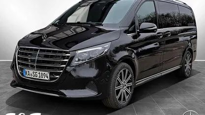 Obsidianschwarz Gebraucht 2025 Mercedes V300 Exclusive Van / Kleinbus | 93.901 €