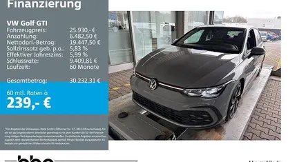Gebraucht VW Golf VIII GTI 245 PS (180 kW) 2022 Limousine