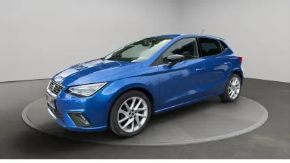 Gebraucht Seat Ibiza FR 110 PS (80 kW) 2023 Sapphire blau metallic Kleinwagen