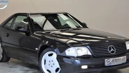 Gebraucht Mercedes SL320 224 PS (164 kW) 2000 Obsidianschwarz Cabrio