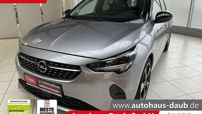 Gebraucht Opel Corsa Elegance 101 PS (74 kW) 2021 Kontrast grau/quarz silber Kleinwagen