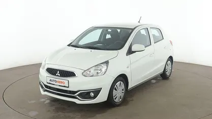 Gebraucht Mitsubishi Space Star Basis 71 PS (52 kW) 2019 Weiß Limousine