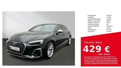 Usata Audi S5 Sportback Business 341 CV (250 kW) 2022 Nero Utilitaria