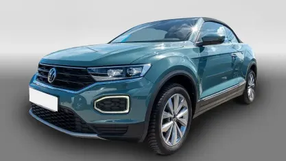 Gebraucht VW T-Roc Cabriolet 150 PS (110 kW) 2022 Grün Cabrio