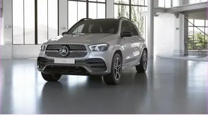 Gebraucht Mercedes GLE400 AMG 330 PS (242 kW) 2023 Silber SUV