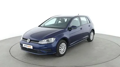Blau Gebraucht 2018 VW Golf Trendline Limousine | 12.600 € (Superpreis)