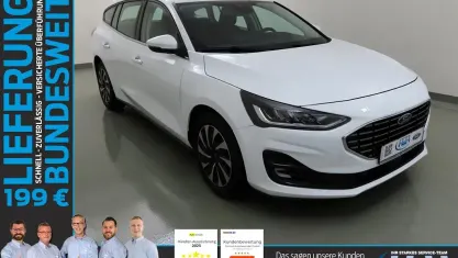 Gebraucht Ford Focus Titanium 120 PS (88 kW) 2023 Weiß Kombi