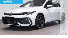 Pure white Gebraucht 2024 VW Golf VIII GTI Limousine | 40.898 € (Guter Preis)
