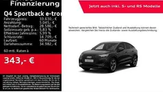 Gebraucht 2022 Audi Q4 Sportback e-tron Ambiente SUV | 33.630 € (Superpreis)