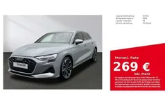 Grau Gebraucht 2024 Audi A3 Sportback Advanced Limousine | 36.780 € (Fairer Preis)