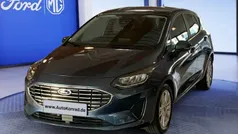 Blue metallic Gebraucht 2023 Ford Fiesta Titanium Kleinwagen | 20.990 € (Fairer Preis)