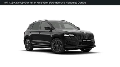 Neu Skoda Karoq SportLine 150 PS (110 kW) 2025 Blackmagic perleffekt (schwarz) SUV