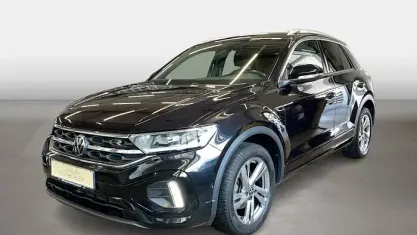 Gebraucht VW T-Roc R-line 110 PS (80 kW) 2023 Deep black perleffekt SUV
