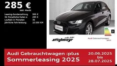 Schwarz Gebraucht 2024 Audi A3 Sportback Ambiente Limousine | 34.990 € (Fairer Preis)