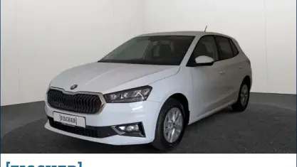 Gebraucht Skoda Fabia Selection 80 PS (58 kW) 2025 Moonweiss metallic Kleinwagen