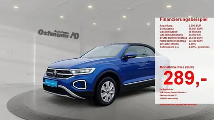 Gebraucht VW T-Roc Cabriolet Style 150 PS (110 kW) 2022 Cabrio