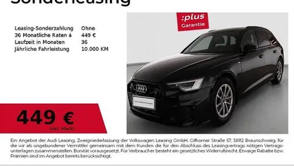 Gebraucht Audi A6 S-Line 204 PS (150 kW) 2025 Mythosschwarz metallic Kombi