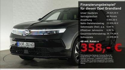 Gebraucht Opel Grandland Electric 145 PS (106 kW) 2025 Schwarz SUV