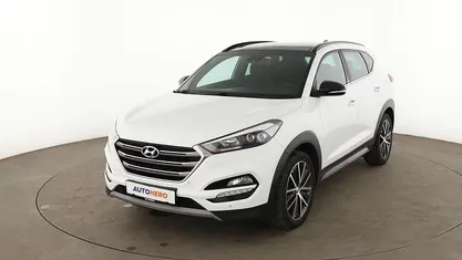 Gebraucht Hyundai Tucson Passion Plus 177 PS (130 kW) 2018 Weiß SUV