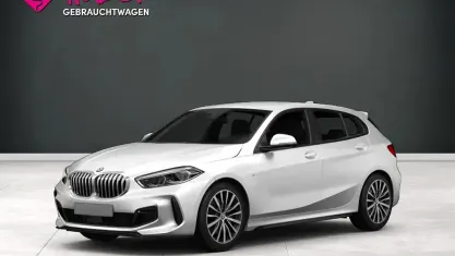 Begagnad BMW 118 M Sport 136 HK (100 kW) 2019 Vit Halvkombi