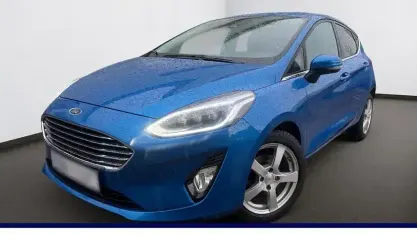 Gebraucht Ford Fiesta Titanium 95 PS (69 kW) 2020 Dynamic blau Kleinwagen