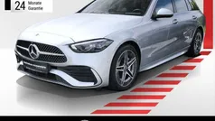 Metalliclack hightechsilber Gebraucht 2024 Mercedes C220 AMG Kombi | 40.490 € (Guter Preis)