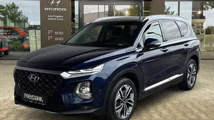Brugt Hyundai Santa Fe Premium 200 HK (147 kW) 2020 Blå SUV
