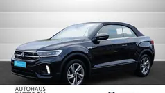 Schwarz Gebraucht 2024 VW T-Roc Cabriolet R-line Cabrio | 32.590 € (Guter Preis)