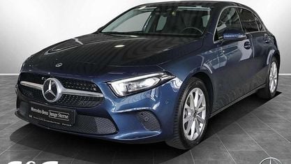 Brugt Mercedes A200 Progressive 163 HK (119 kW) 2021 Blå Sedan