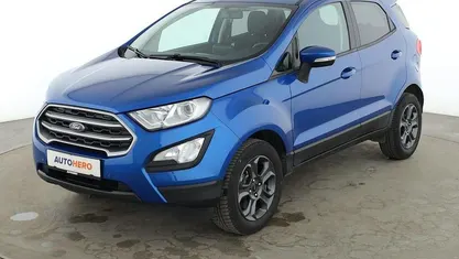 Gebraucht Ford Ecosport Cool & Connect 101 PS (74 kW) 2019 Blau SUV