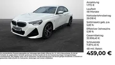 Weiß (alpinweiss iii) Gebraucht 2022 BMW 218 M Sport Coupé | 30.790 € (Fairer Preis)