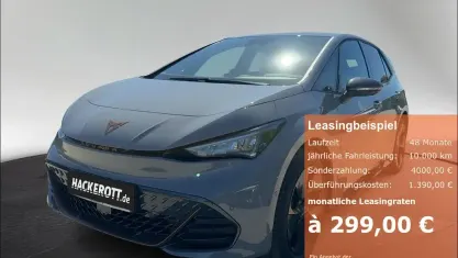 Nuova Cupra Born 169 kW (231 CV) 2026 Grigio Utilitaria