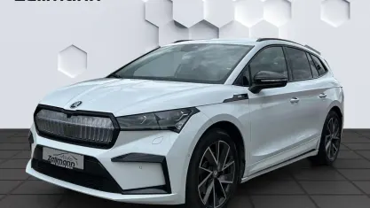 Gebraucht Skoda Enyaq iV SportLine 150 kW (204 PS) 2022 Weiss SUV