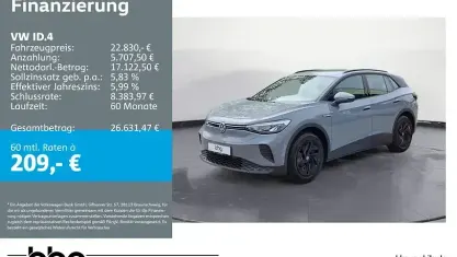 Usata VW ID.4 Pure 108 kW (148 CV) 2022 Grigio SUV