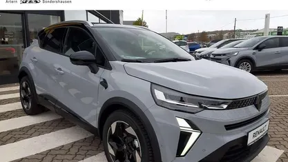 Grau (rafalegrau, dach in black pearlschwarz) Neu 2025 Renault Captur Techno SUV | 29.490 € (Fairer Preis)