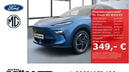 Neu MG MGS5 EV Luxury 169 kW (231 PS) 2026 Picadilly blue SUV