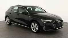 Mythosschwarz metallic Gebraucht 2023 Audi A3 Sportback S-Line Limousine | 31.419 € (Fairer Preis)