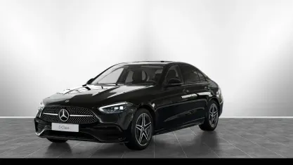 Gebraucht Mercedes C200 AMG 163 PS (119 kW) 2025 Metalliclack obsidianschwarz metallic Limousine