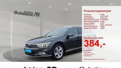 Mangangrau metallic Gebraucht 2022 VW Passat Elegance Kombi | 27.439 € (Fairer Preis)