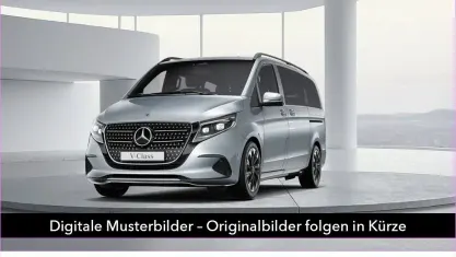 Gebraucht Mercedes V300 Avantgarde 237 PS (174 kW) 2025 Silber Van / Kleinbus