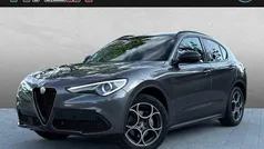 Grau Gebraucht 2019 Alfa Romeo Stelvio Tech Edition SUV | 20.990 € (Fairer Preis)