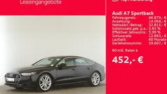Schwarz Gebraucht 2022 Audi A7 Sportback Ambiente Kleinwagen | 46.879 € (Fairer Preis)
