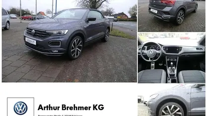Gebraucht 2021 VW T-Roc Cabriolet R-line Cabrio | 27.910 € (Fairer Preis)