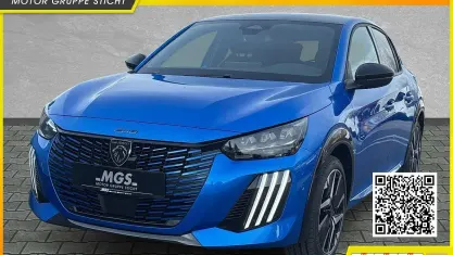 Ny Peugeot e-208 GT 114 kW (156 HK) 2026 Blå Hatchback