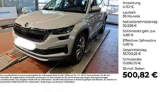 Grau (steelgrau) Gebraucht 2021 Skoda Kodiaq Ambition SUV | 34.430 € (Fairer Preis)