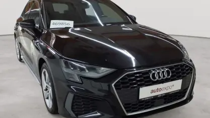 Gebraucht Audi A3 S-Line 110 PS (80 kW) 2021 Mythosschwarz metallic Limousine