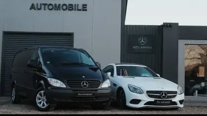 Gebraucht Mercedes Viano 116 PS (85 kW) 2009 Schwarz Van / Kleinbus