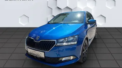 Gebraucht Skoda Fabia Ambition 110 PS (80 kW) 2021 Blau Kleinwagen